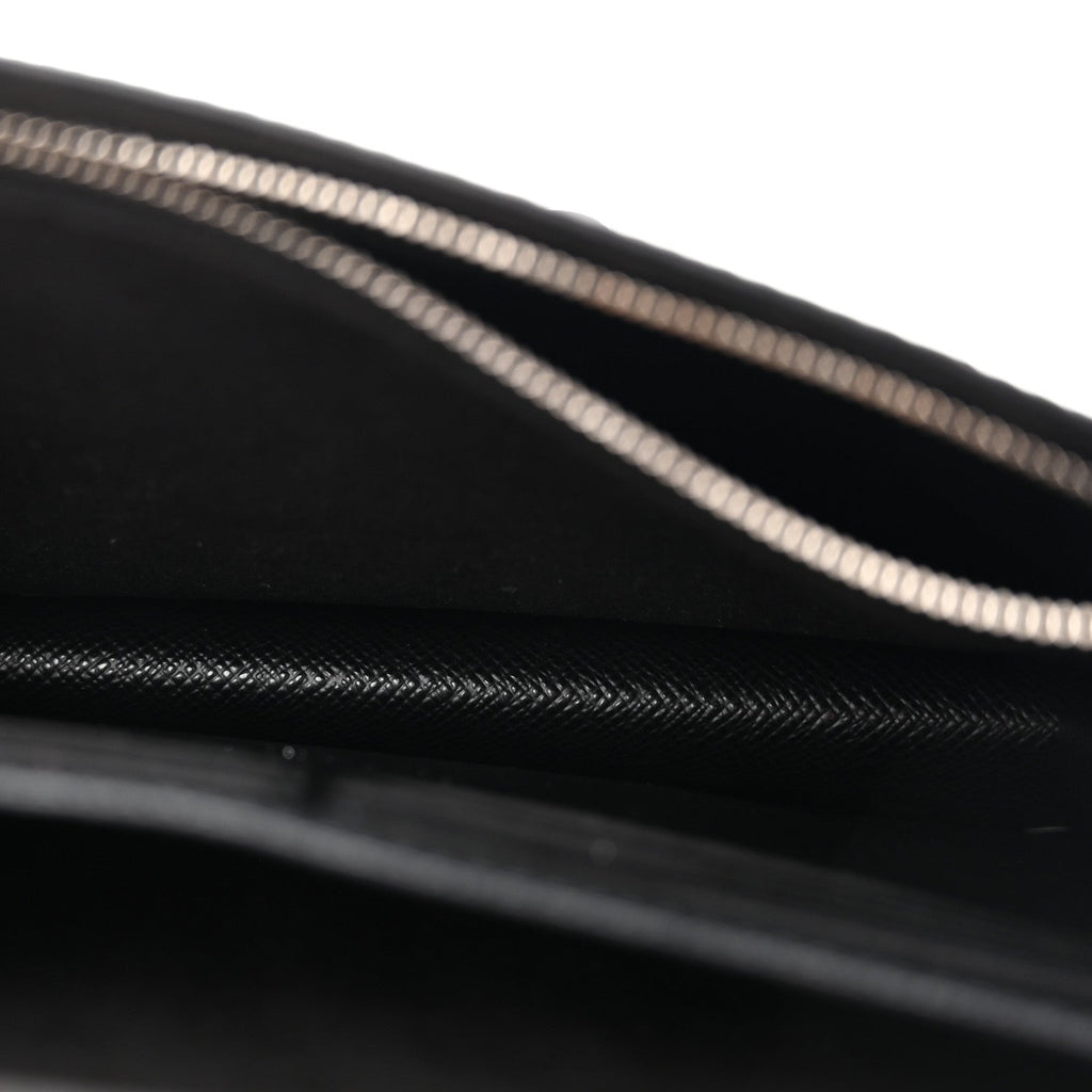Epi Twist Belt Chain Wallet Black