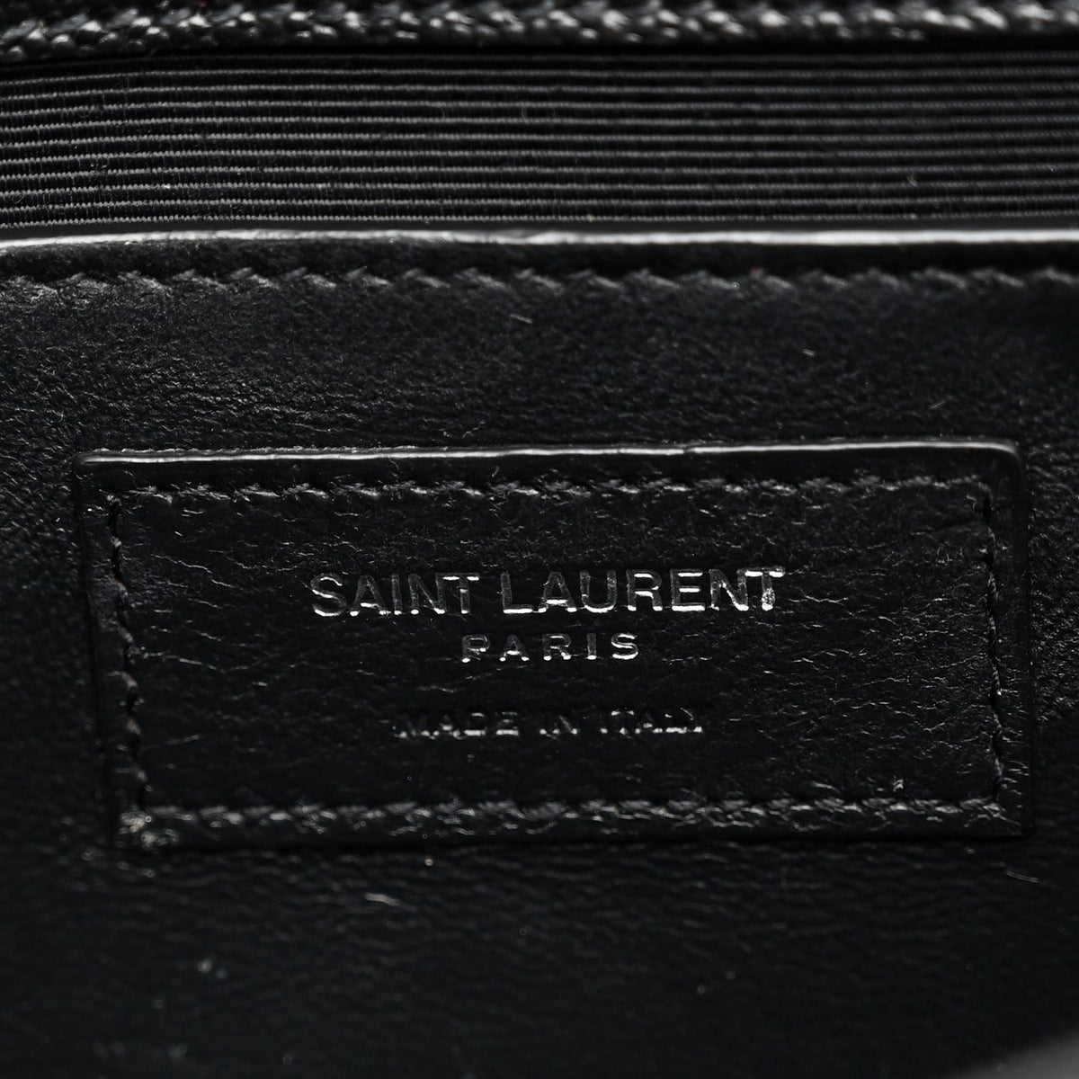 Grain De Poudre Small Monogram Kate Satchel Black