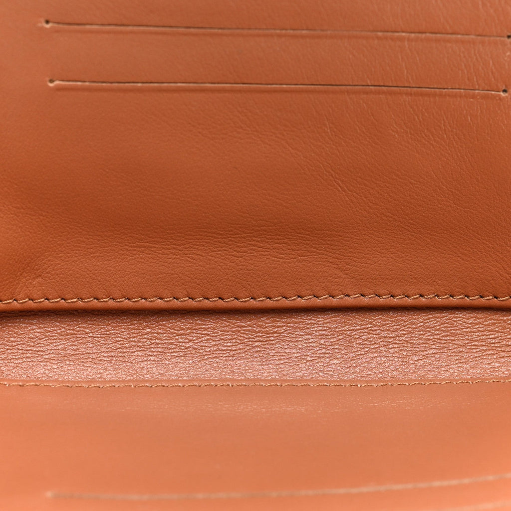 Caviar Quilted New Mini Flap Brown