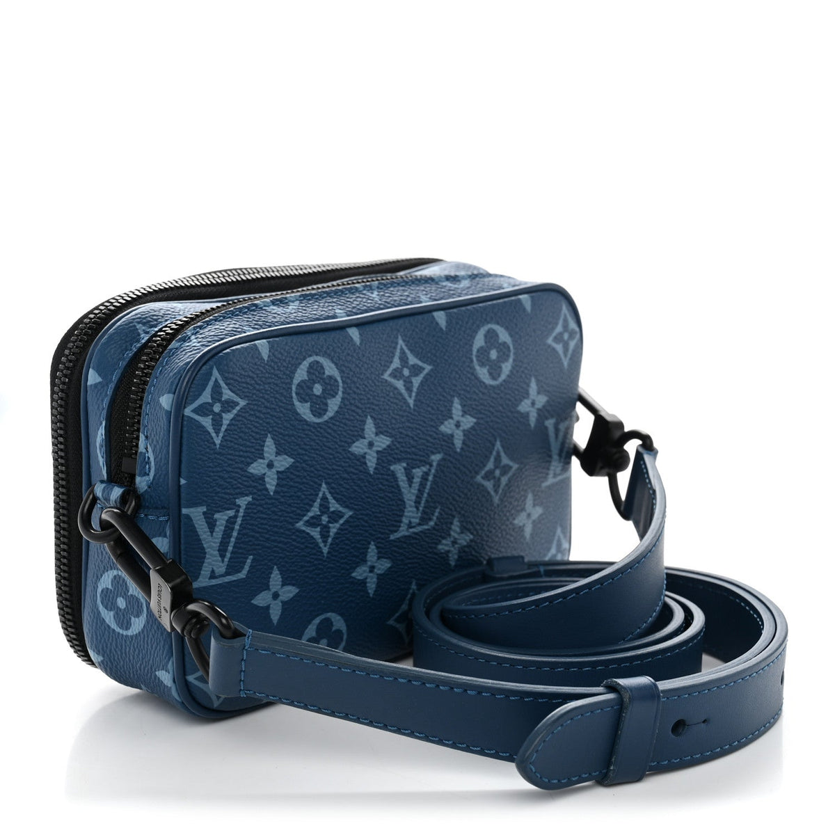 Monogram Alpha Wearable Wallet Atlantic Blue