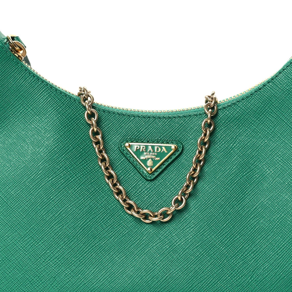 Saffiano Lux Re-Edition 2005 Shoulder Bag Mango