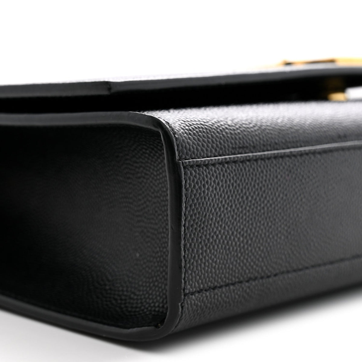 Grain De Poudre Medium Classic Monogram Kate Satchel Black