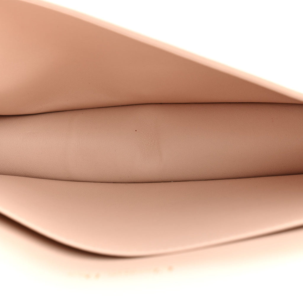 Lambskin Cannage Lady Dior Pouch Pink