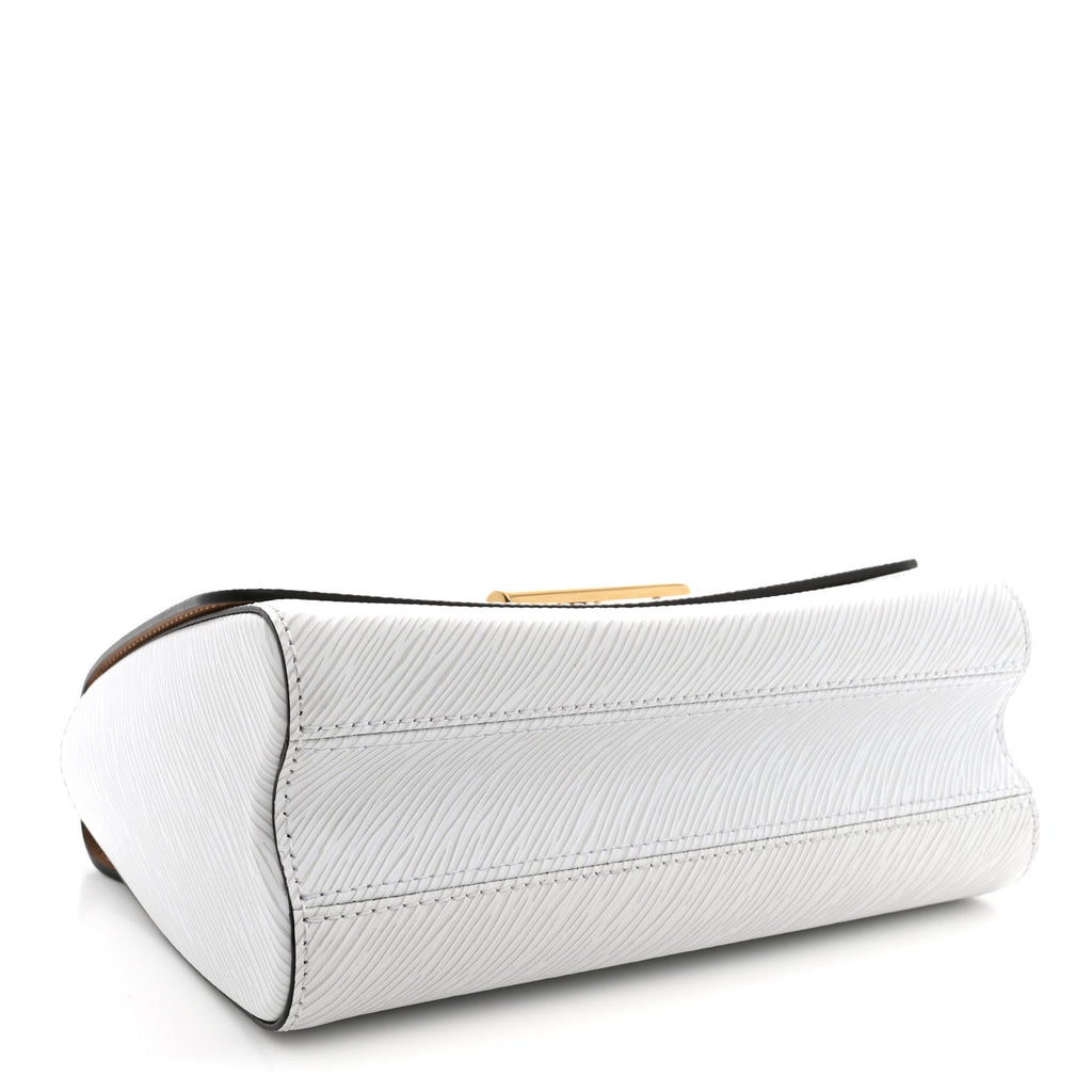 Epi Twist Shoulder Bag MM White