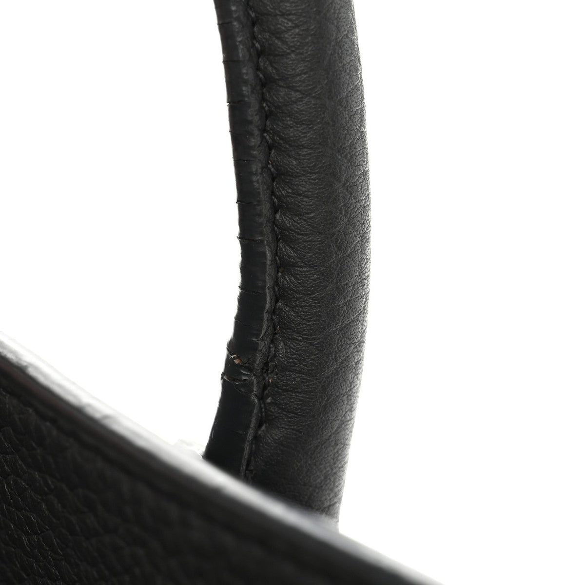 Grained Calfskin Baby Sac De Jour Souple Asphalt