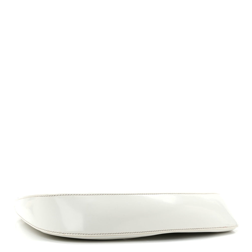 Spazzolato Cleo Shoulder Bag White