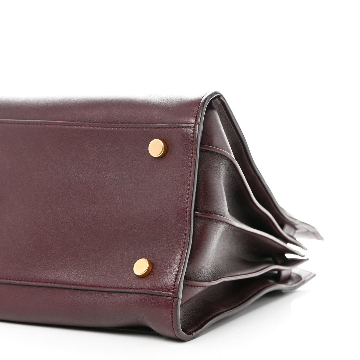 Calfskin Small Sac De Jour Bordeaux