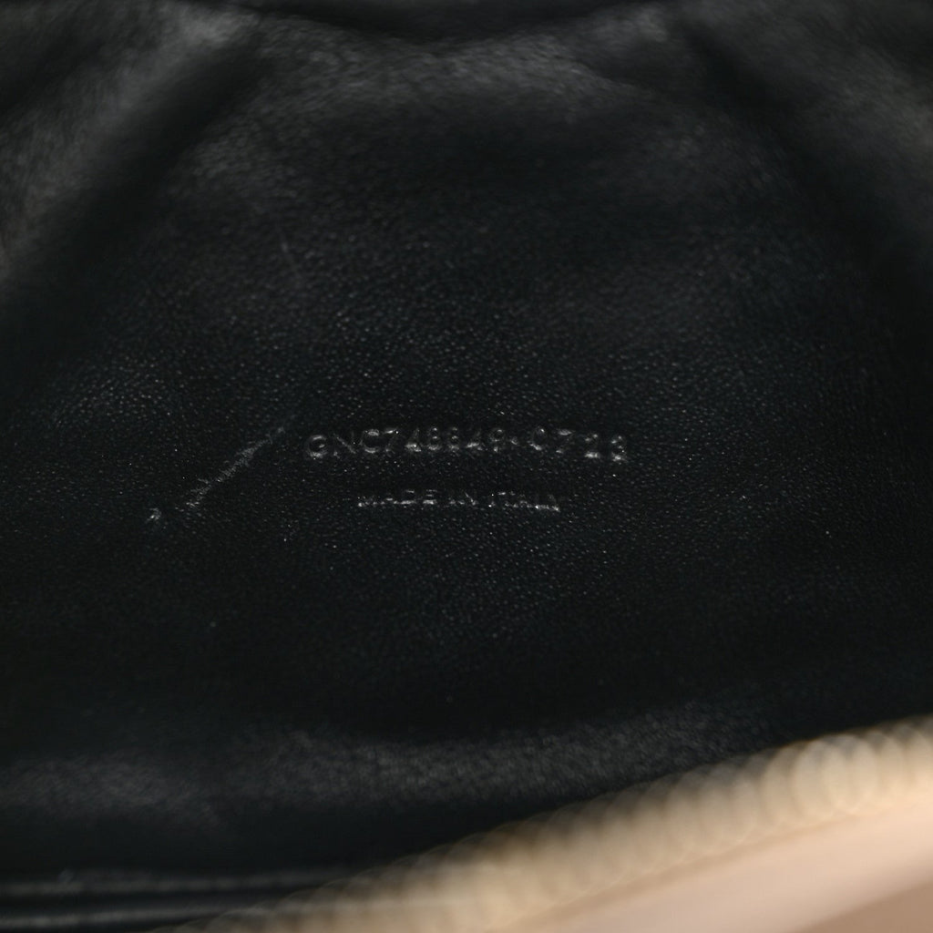 Calfskin Matelasse Monogram Mini Lou Camera Bag Dark Beige
