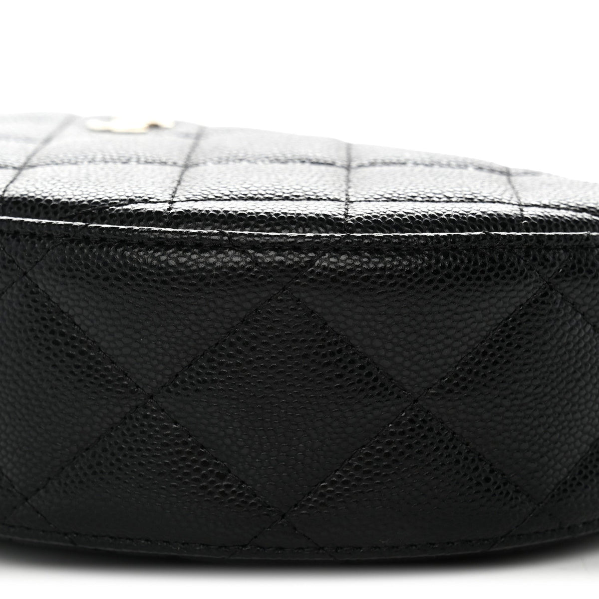 Caviar Quilted Other Shape With Chain Black