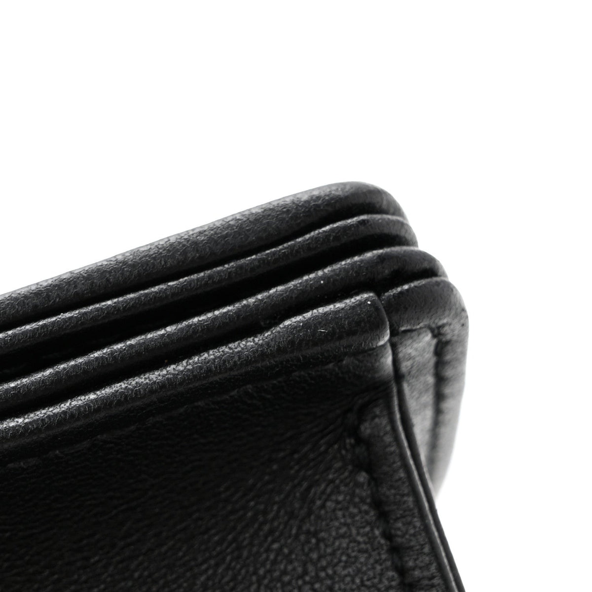 Lambskin Cannage Lady Dior Pouch Black