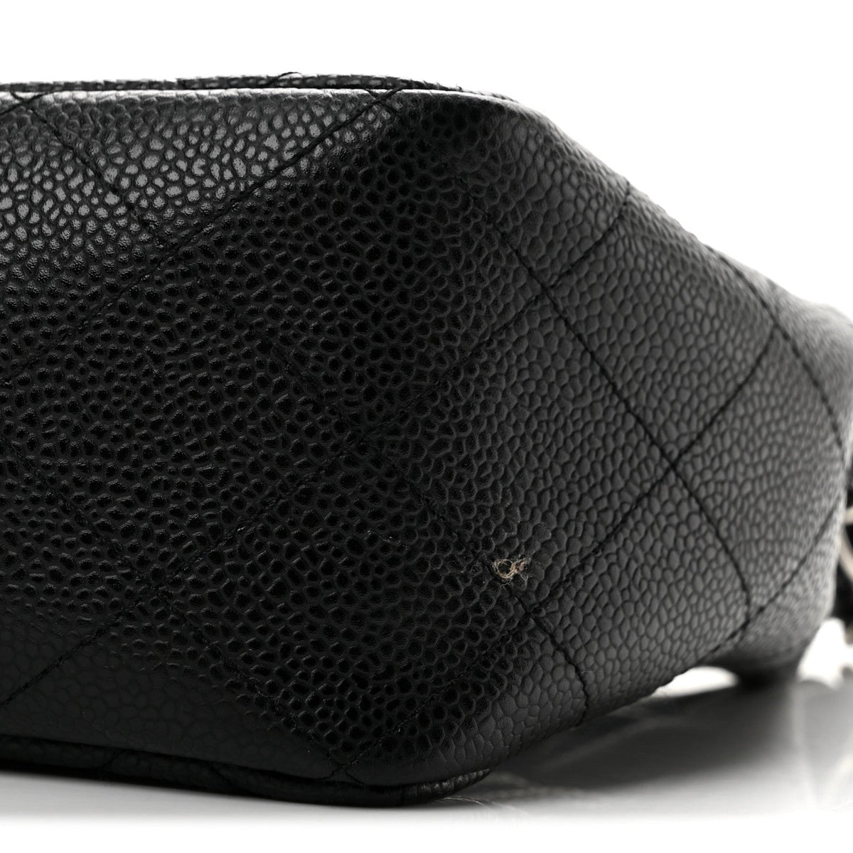 Caviar Quilted Jumbo Single Flap Black