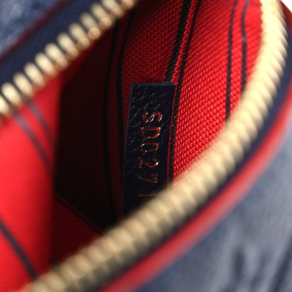 Empreinte Pochette Metis Marine Rouge