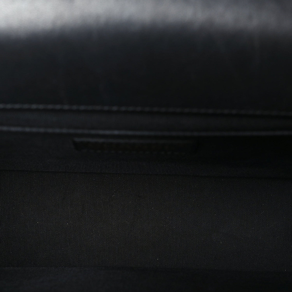 Lambskin Quilted Medium Boy Flap Black