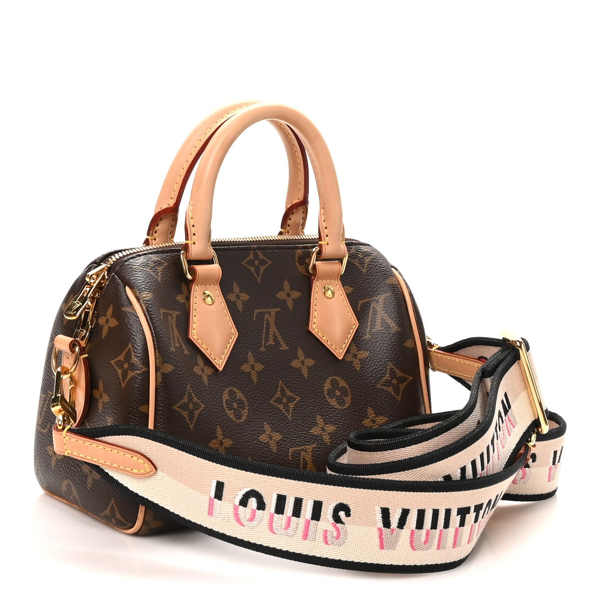 Monogram Speedy Bandouliere 20 Black