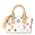 LV X TM Monogram Multicolor Nano Speedy White