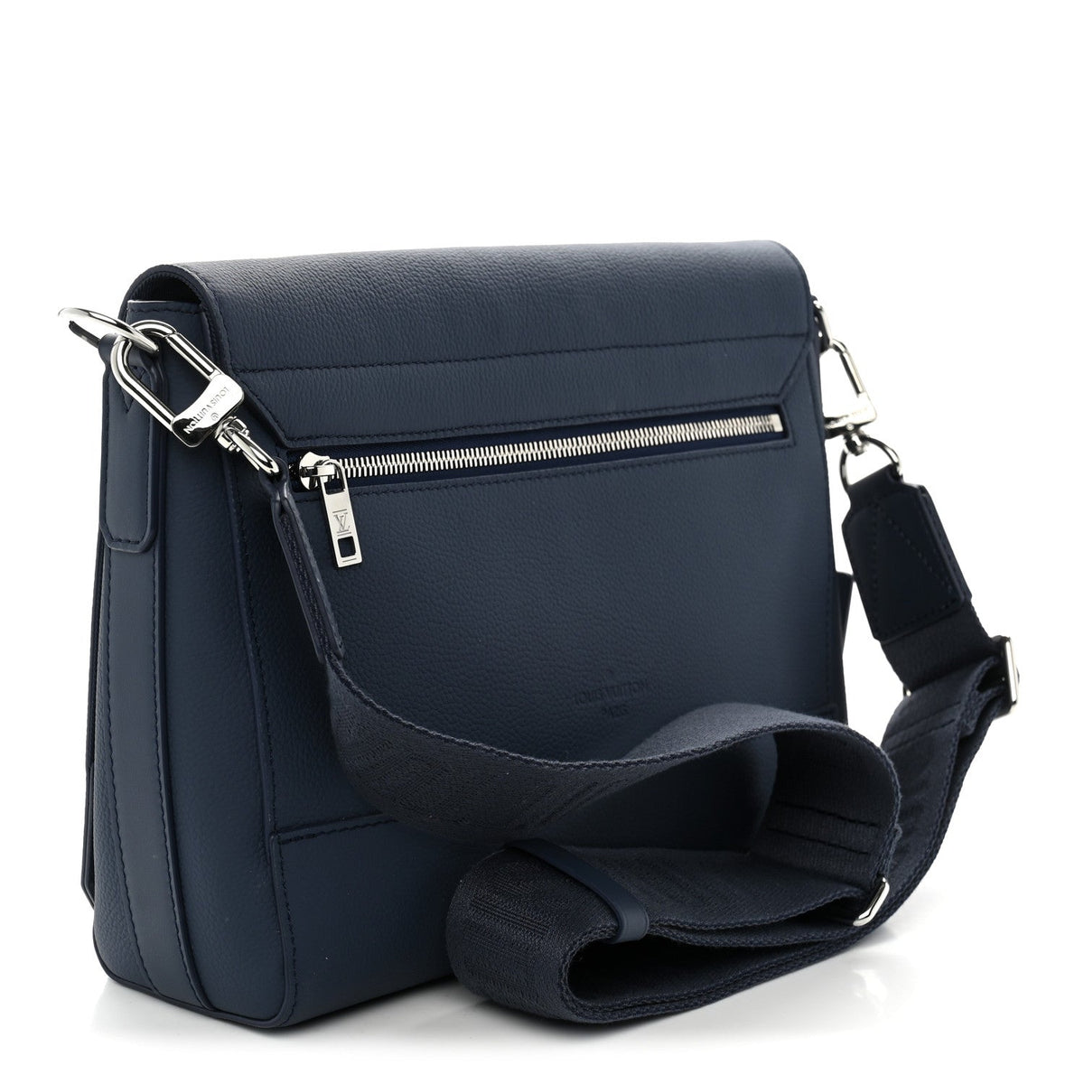Calfskin Aerogram Takeoff Messenger Blue