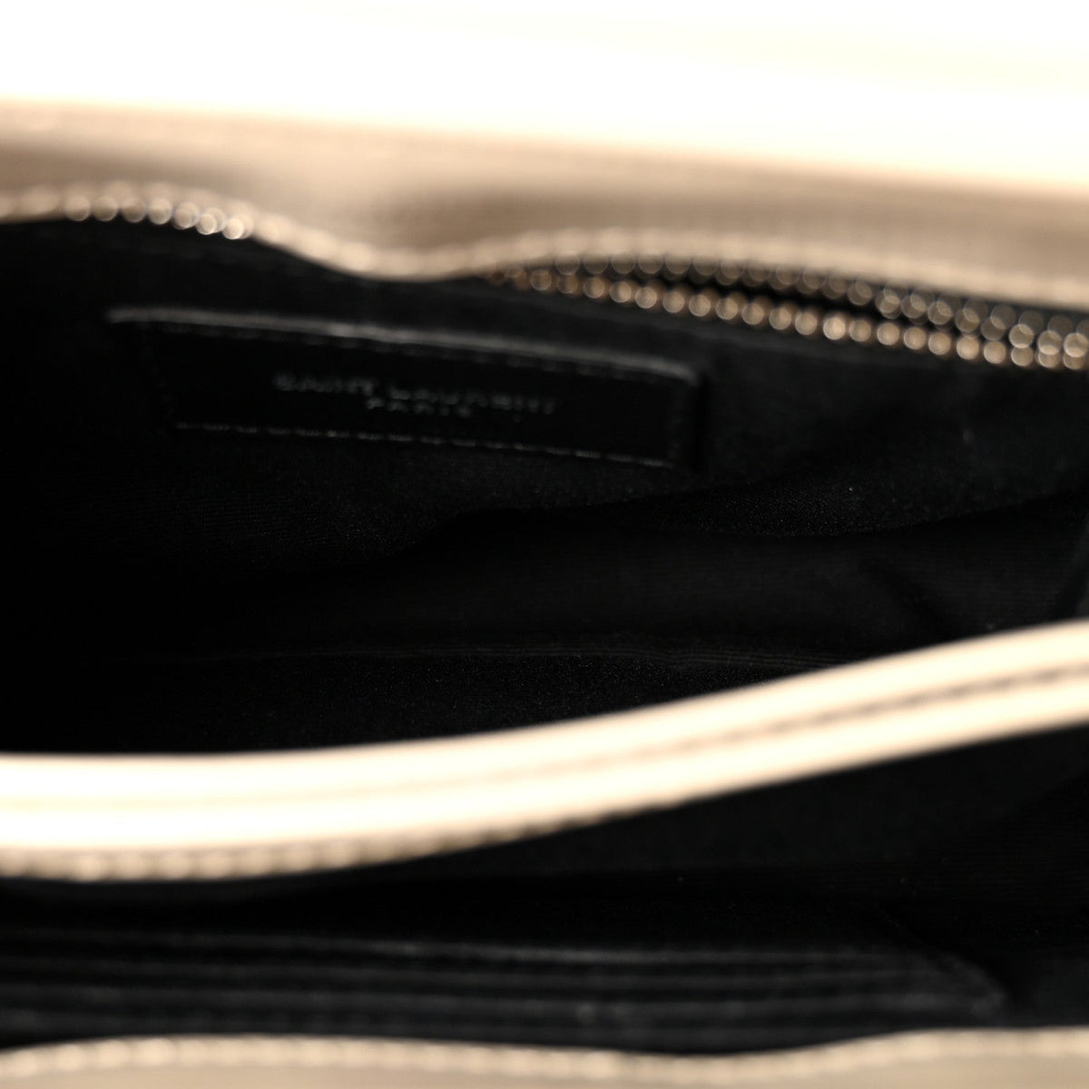 Calfskin Y Quilted Monogram Toy Loulou Crossbody Bag Blanc Vintage