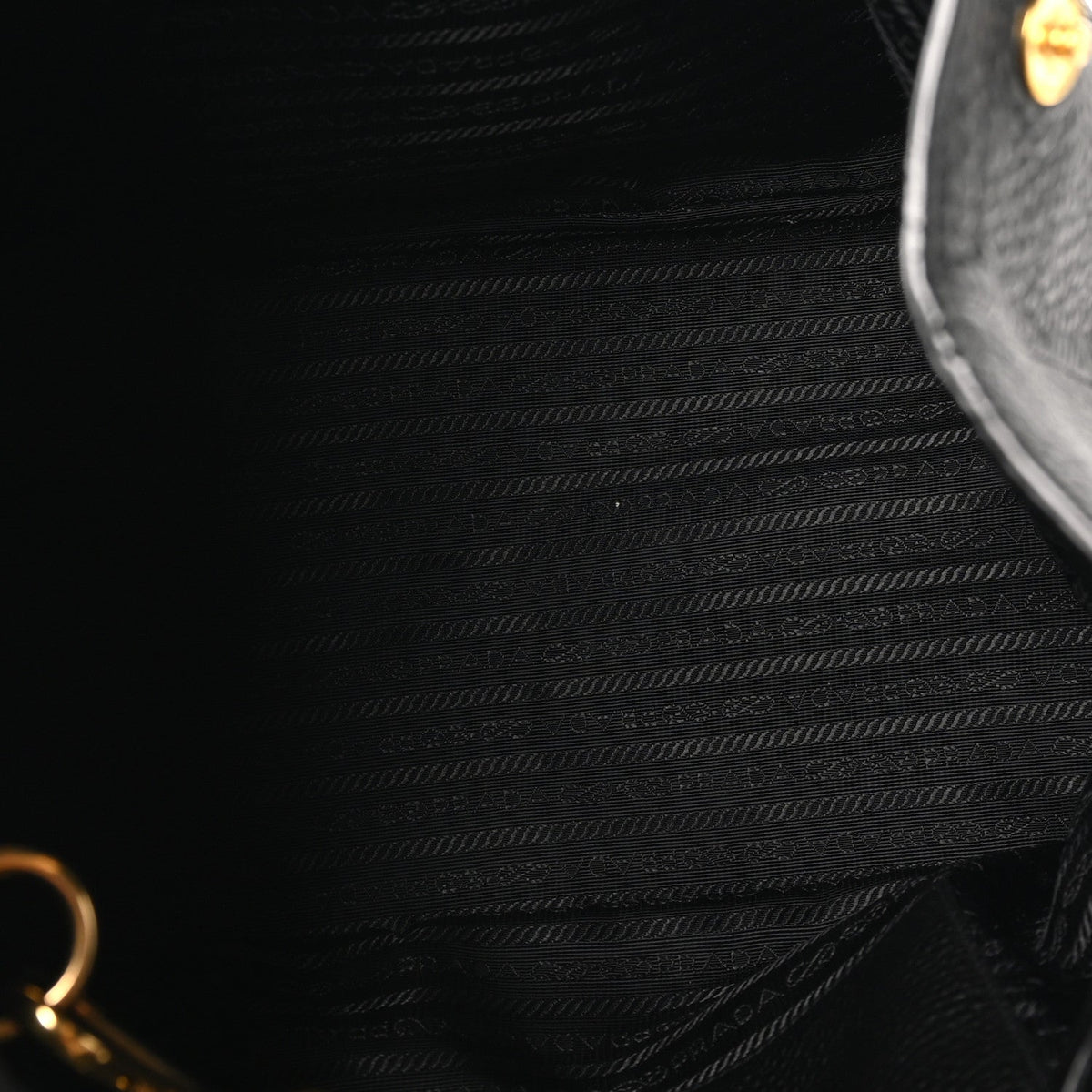 Vitello Daino Tote Black