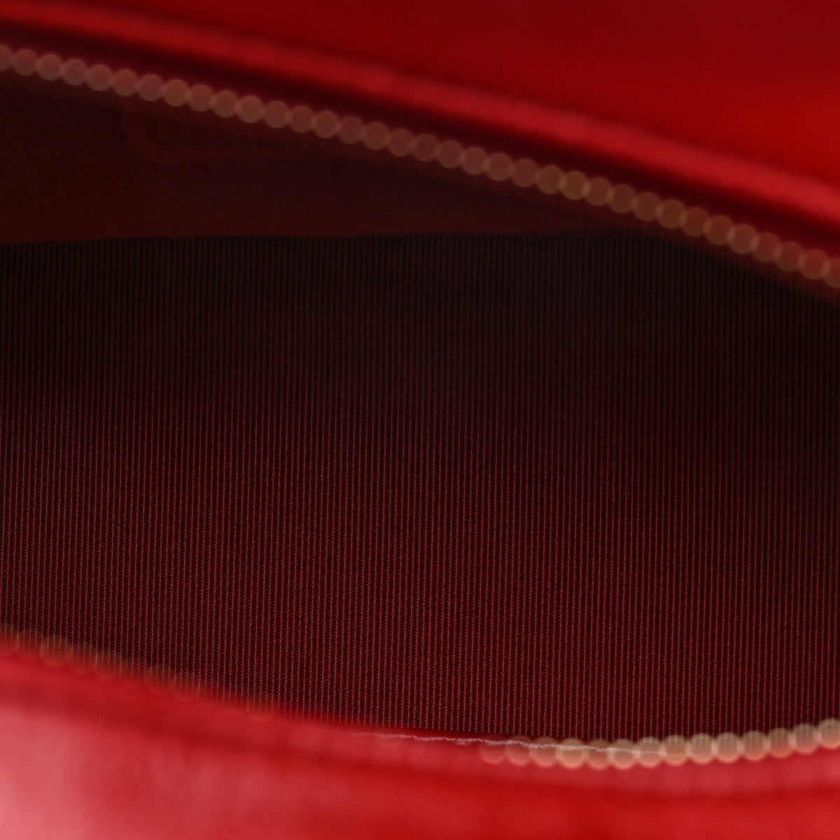 Aged Calfskin Chevron Quilted Small Gabrielle Hobo Red
