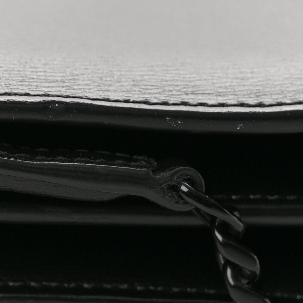 Calfskin Medium Monogram Monochrome Sunset Black