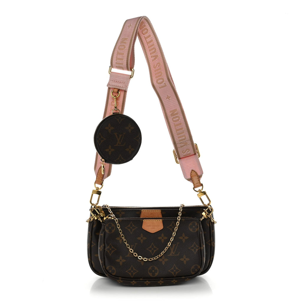 Monogram Multi Pochette Accessories Rose Clair