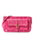 Monogram Fall For You Maxi Multi Pochette Accessories Fuchsia