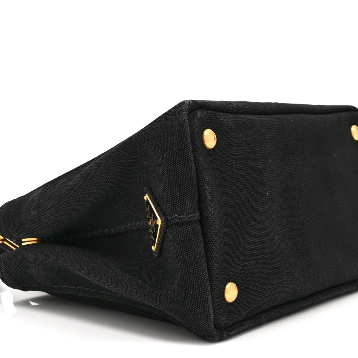 Canapa Small Logo Tote Black