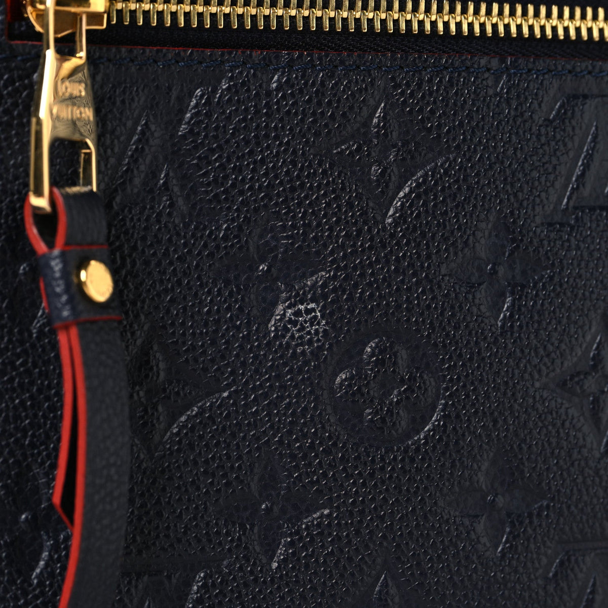 Empreinte Pochette Metis Marine Rouge