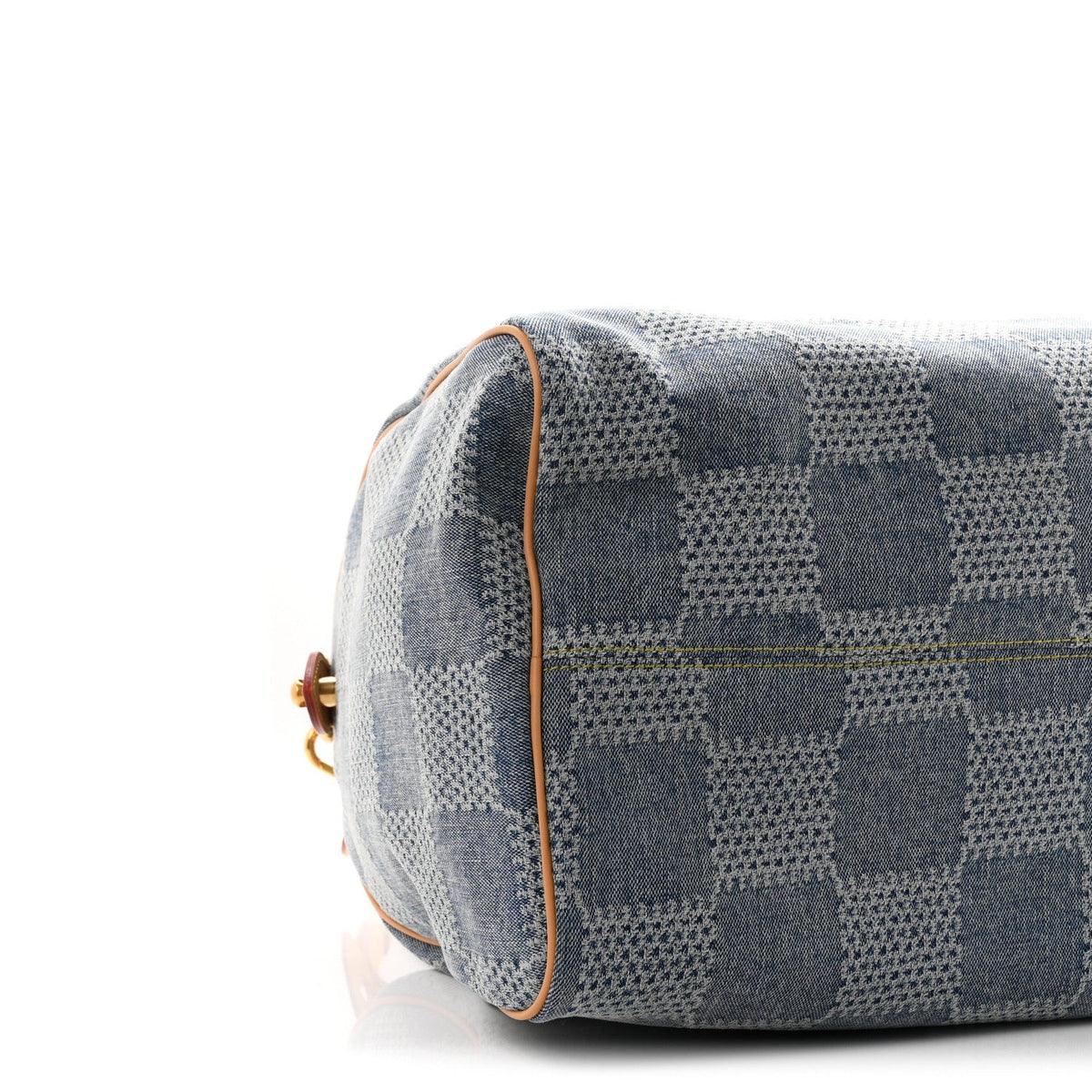 Damier Denim 3D Speedy Bandouliere 40 Bleu