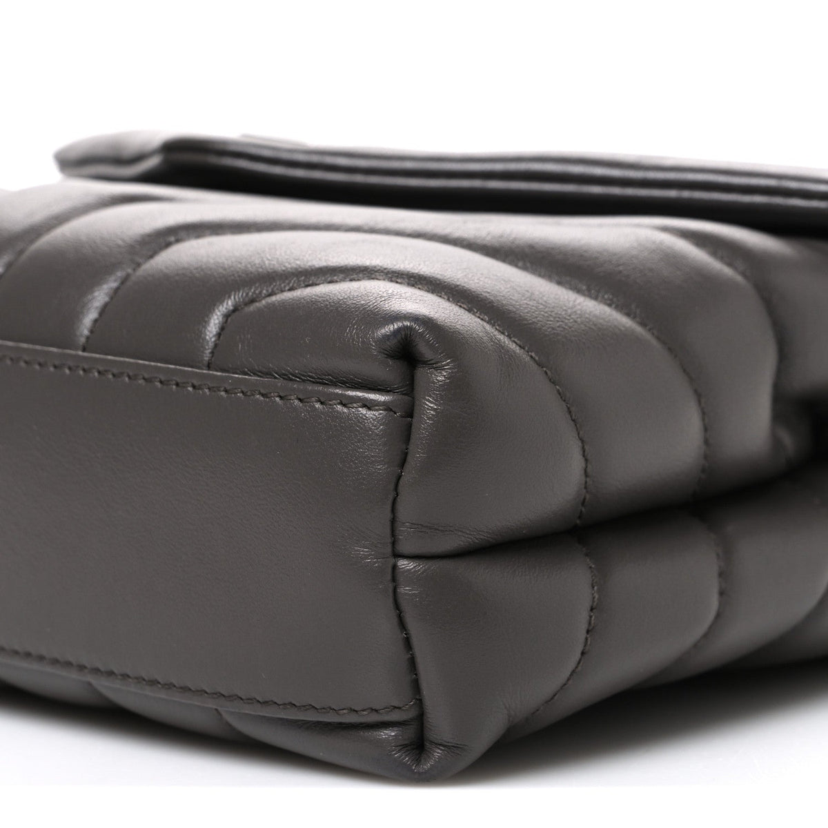 Calfskin Y Quilted Monogram Toy Loulou Crossbody Bag Earth