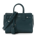 Grained Calfskin Nano Sac De Jour Souple Teal Green