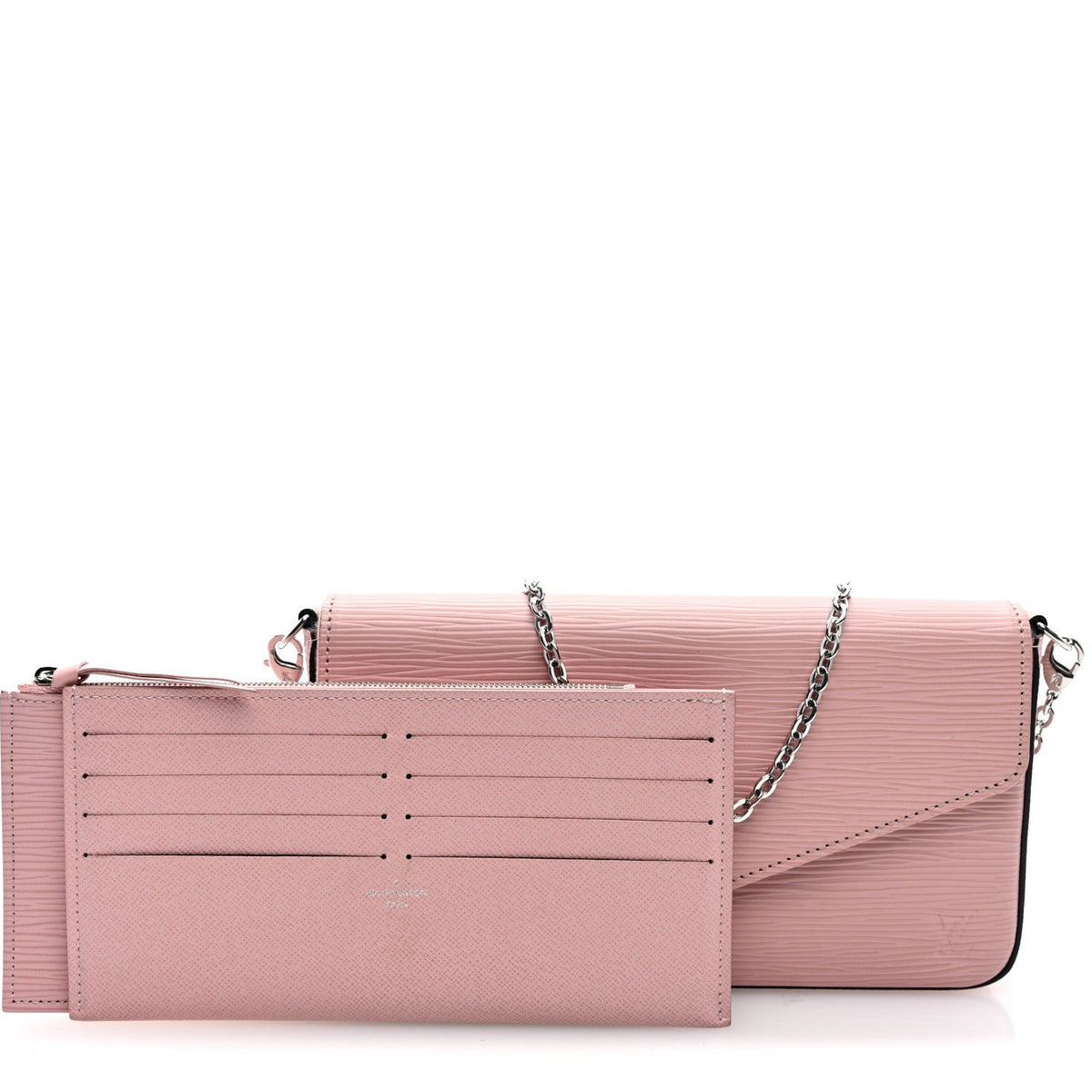 Epi Pochette Felicie Rose Ballerine