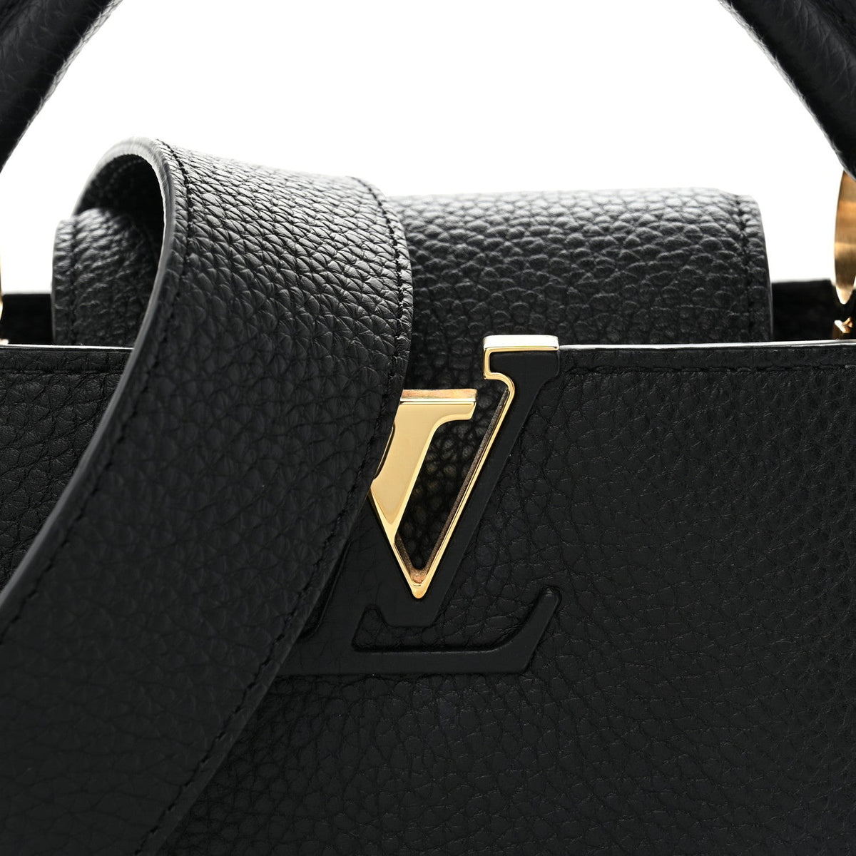 Taurillon Mini Capucines Black