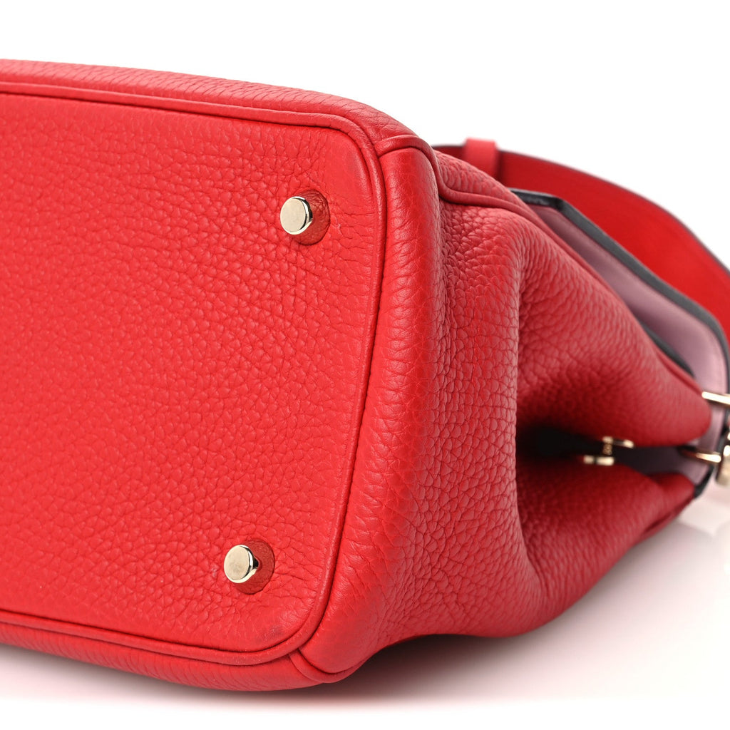 Bullcalf Medium Be Dior Flap Red Pink