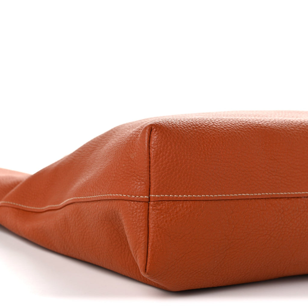 Vitello Daino Shopping Tote Rame