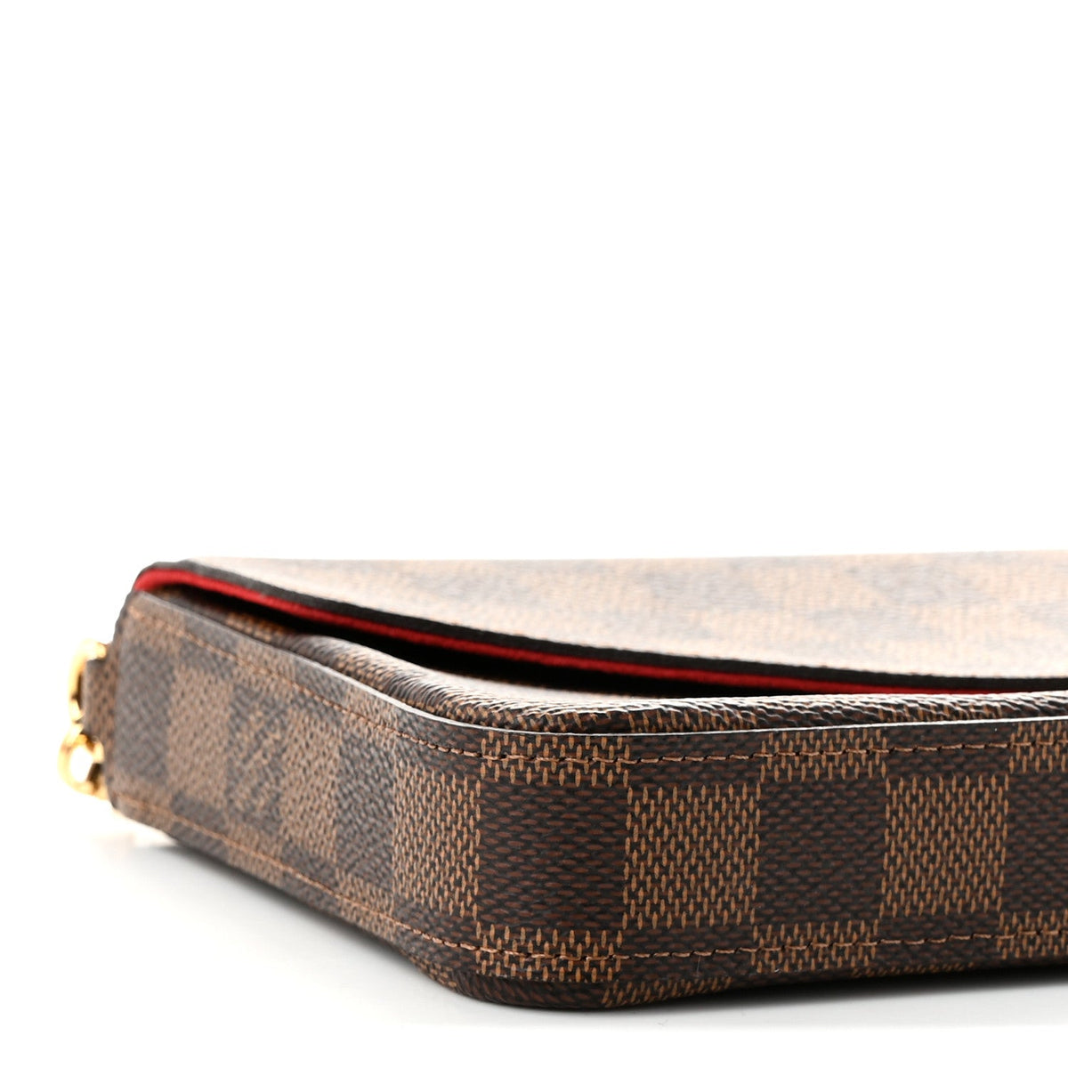Damier Ebene Pochette Felicie Chain Wallet