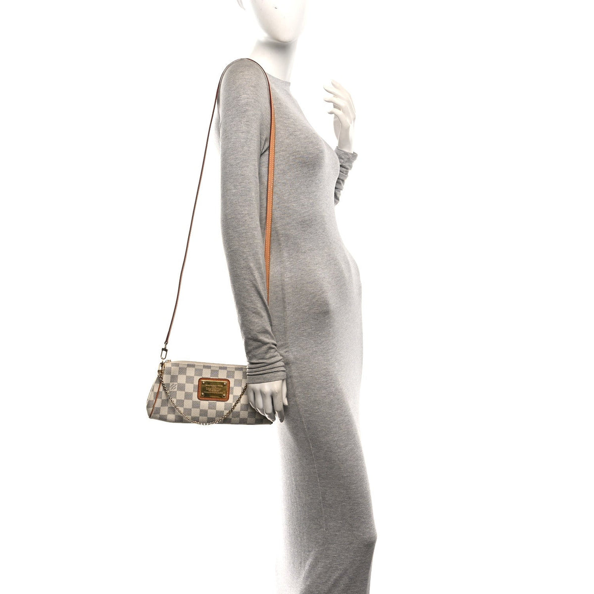 Damier Azur Eva Clutch
