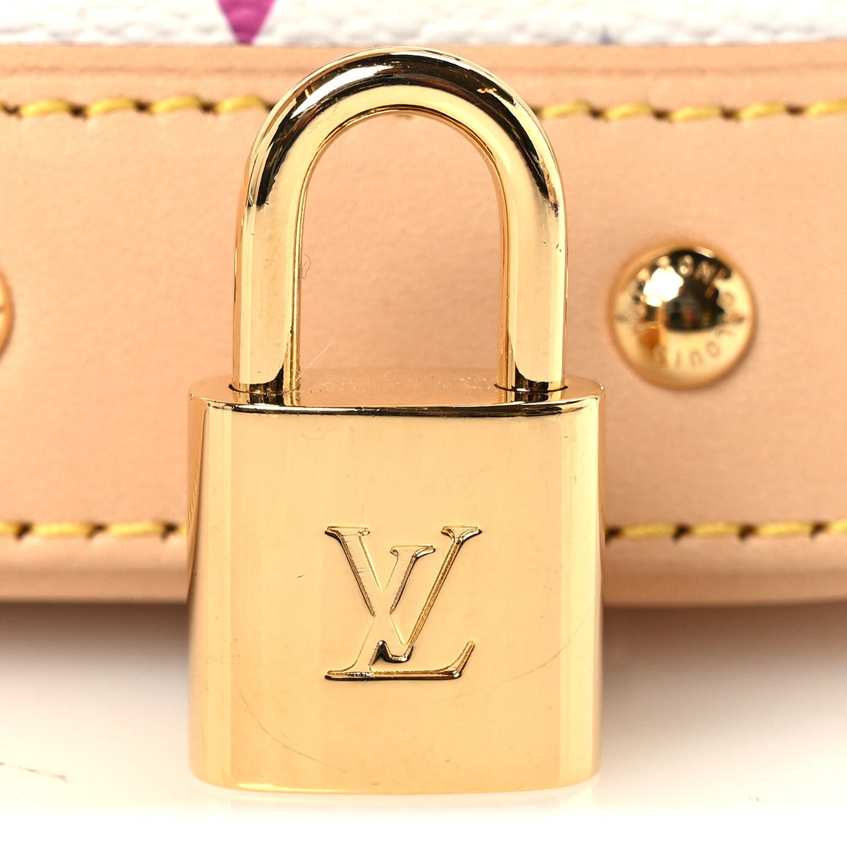LV x TM Monogram Multicolor Alma BB White