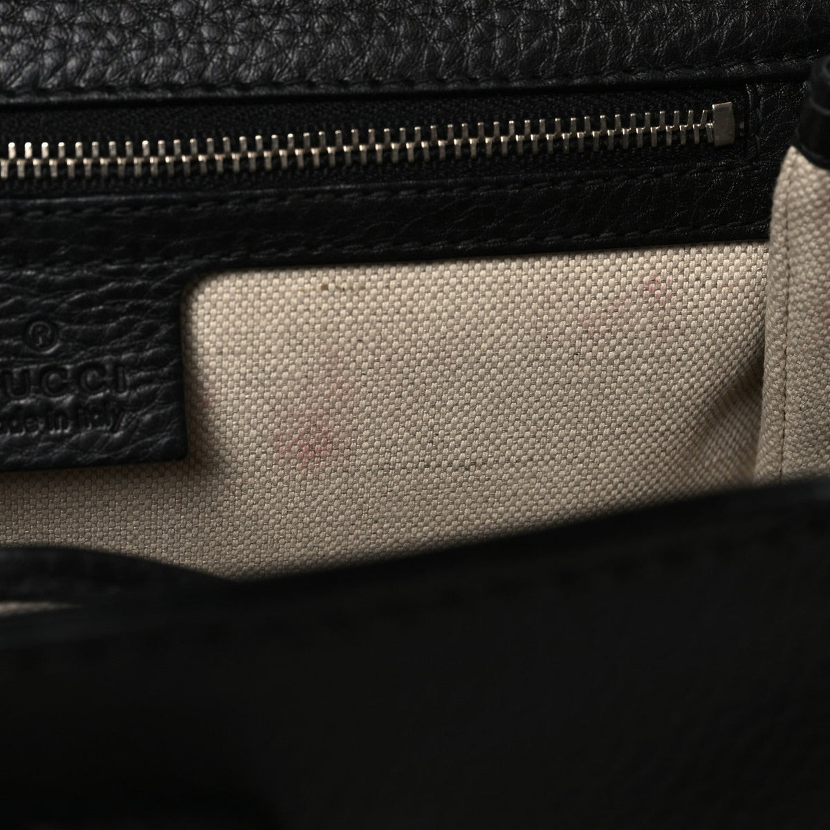 Calfskin Medium New Bamboo Top Handle Bag Black