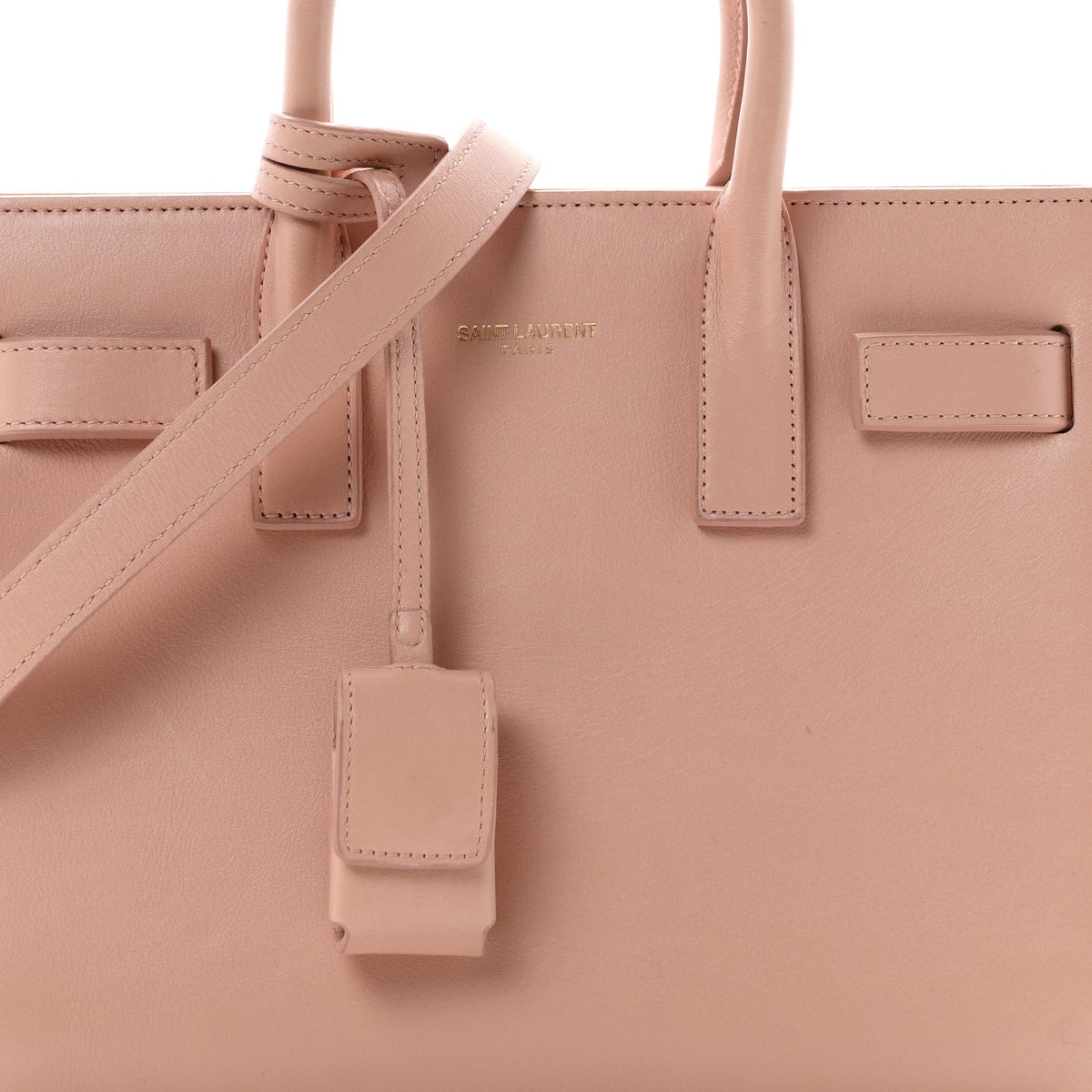 Calfskin Nano Sac De Jour  Pale Pink