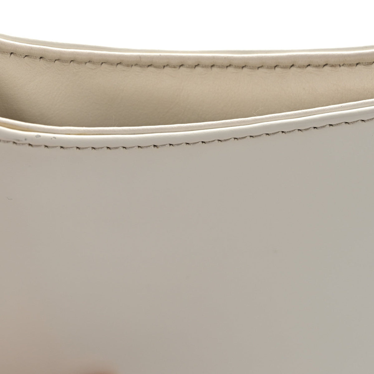 Spazzolato Cleo Shoulder Bag White