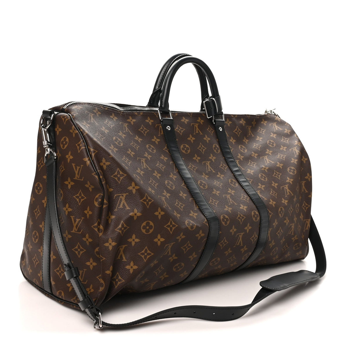 Monogram Macassar Keepall Bandouliere 55