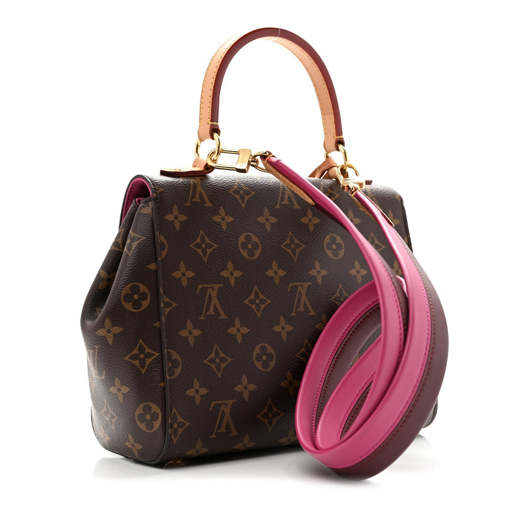 Monogram Cluny BB Bordeaux Fuchsia