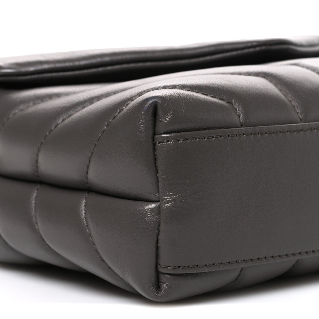 Calfskin Y Quilted Monogram Toy Loulou Crossbody Bag Earth