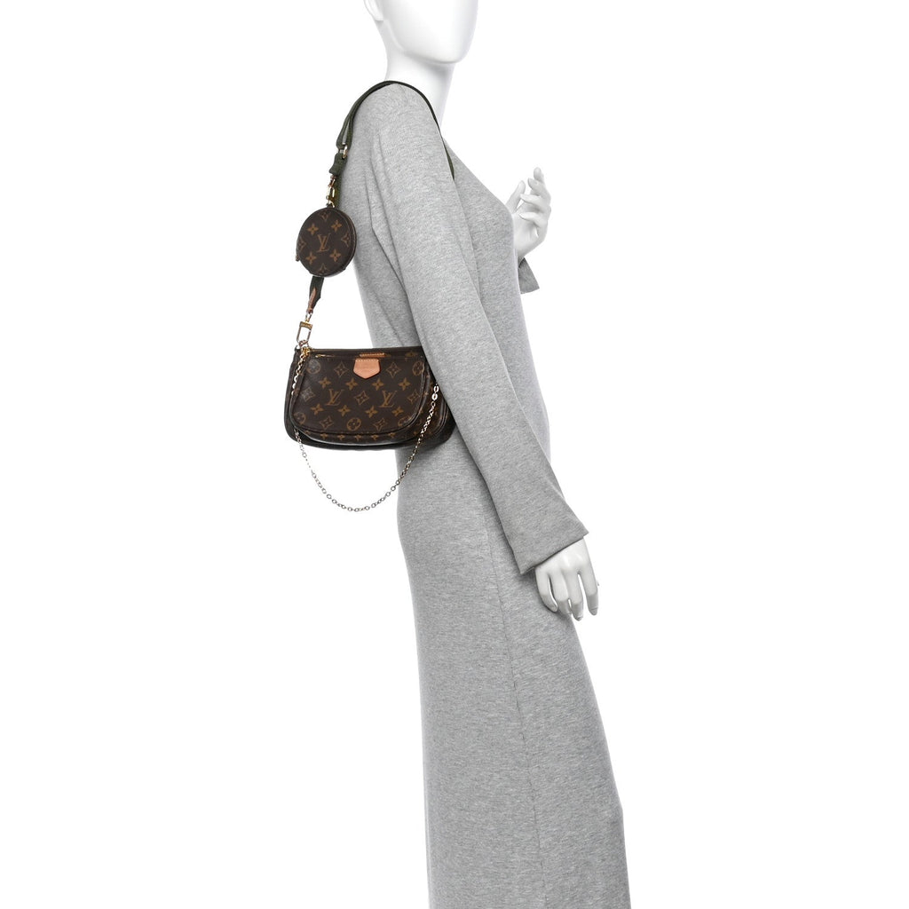 Monogram Multi Pochette Accessories Kaki