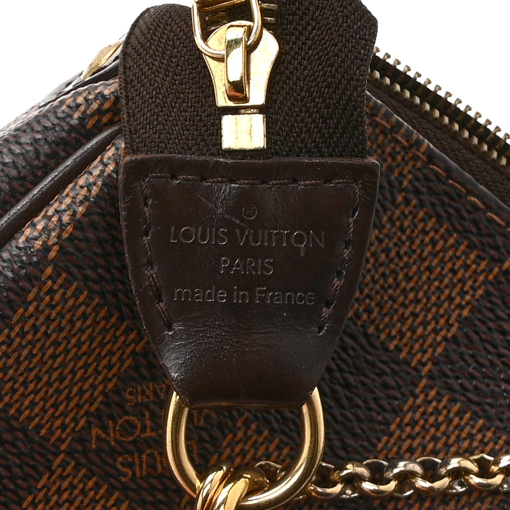 Damier Ebene Eva Clutch