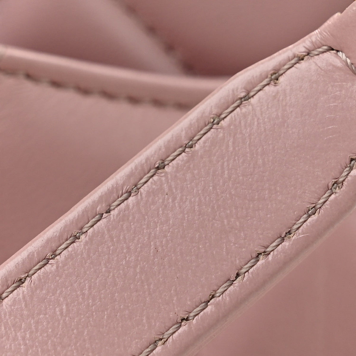 Lambskin Quilted Color Match Small Flap Light Pink