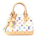 LV x TM Monogram Multicolor Alma BB White