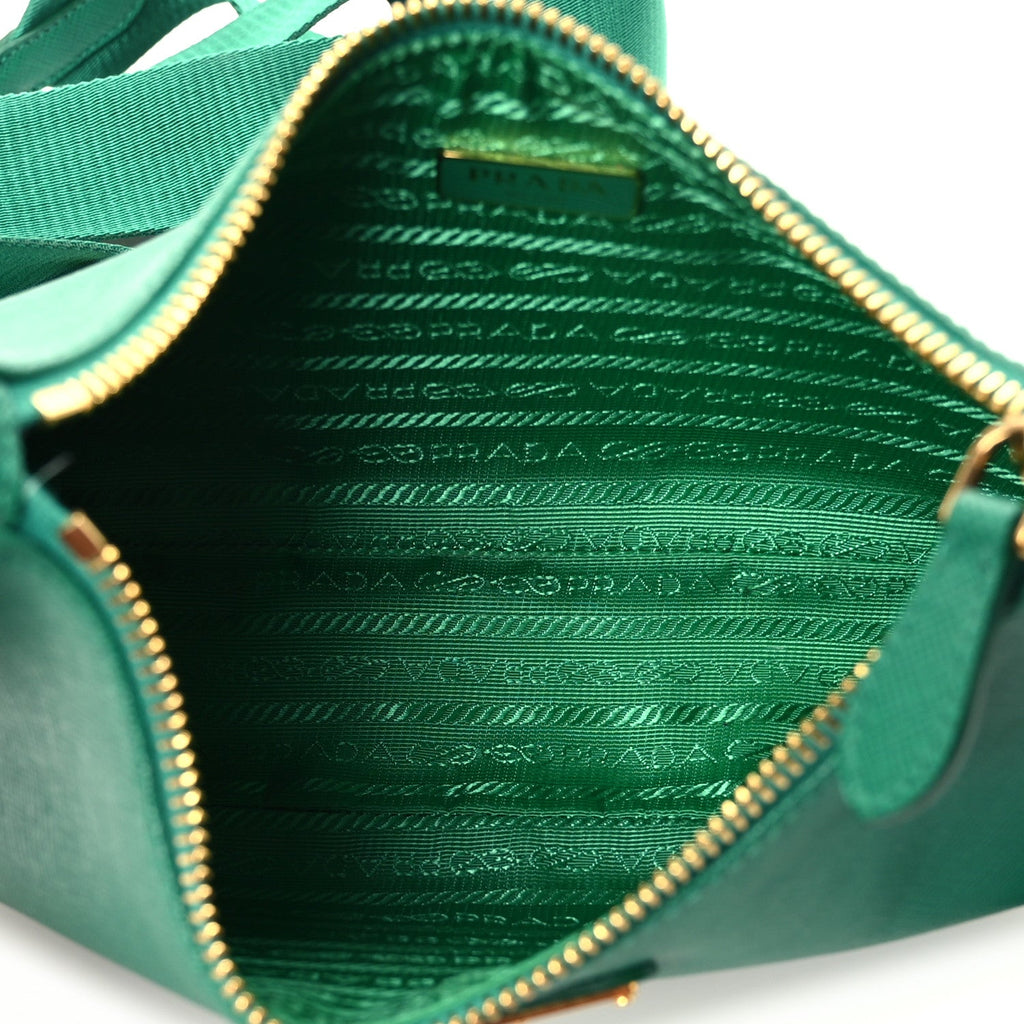 Saffiano Lux Re-Edition 2005 Shoulder Bag Mango