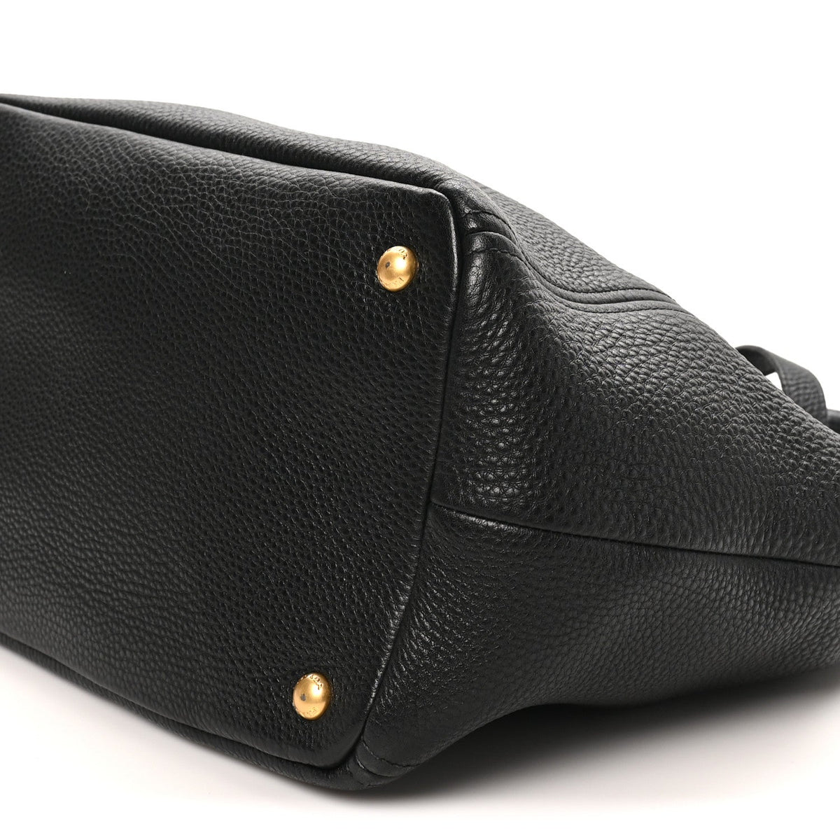 Vitello Daino Tote Black
